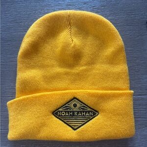 Yellow Noah Kahan Beanie